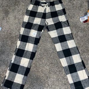 Old Navy B&W Checkered Pajama Pants
